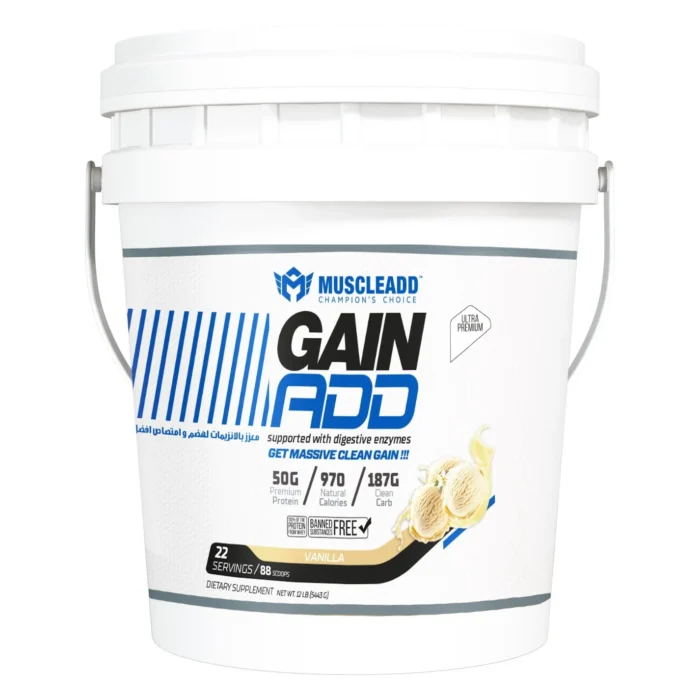 Muscleadd – Gain Add-22Serv.-5.44KG - Image 1
