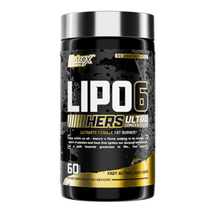 Nutrex Lipo-6 Hers Ultra Concentrate – Women’s Fat Burner – 60 capsules