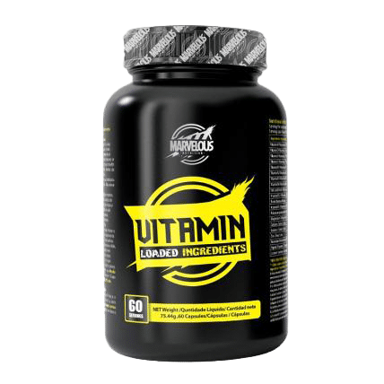 Marvelous Nutrition Vitamin Loaded Ingredients-60Servings