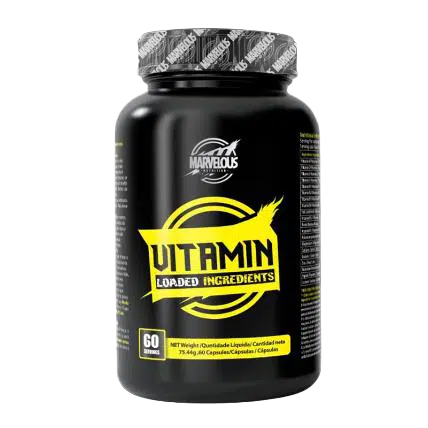 Marvelous Nutrition Vitamin Loaded Ingredients-60Servings